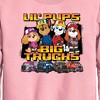 Boys' - Paw Patrol - Lil Pups Big Trucks Graphic Long Sleeve Fleece Sweatshirt - 2 of 4
