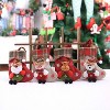 Mini Christmas Stockings Gift Bags Christmas Decorations for Home Festival Party(Little Bear Style) - 4 of 4