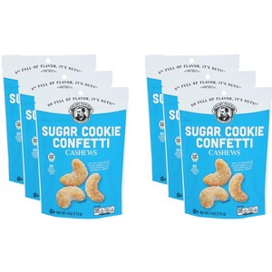 Pears Snacks Cashew Sugar Cookie Confetti - Pack of 6 - 4 oz - 1 of 4