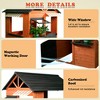 Easy Playhouse Big Outdoor Wooden Playhouse, Working Door, Sink & Stove, Kids 3+ - 3 of 4