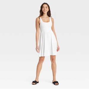 Women's Knit Mini Ballet Dress - A New Day™ - 1 of 3