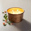 Lidded Metal Herbs 4-Wick Jar Candle Brass Finish 20oz - Hearth & Hand™ with Magnolia - image 2 of 3