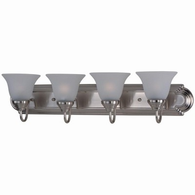 Maxim Lighting Essentials - 801x 4 - Light Vanity in  Satin Nickel