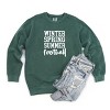Simply Sage Market Winter Spring Summer Football Garment Dyed Sweatshirt - 3 of 4