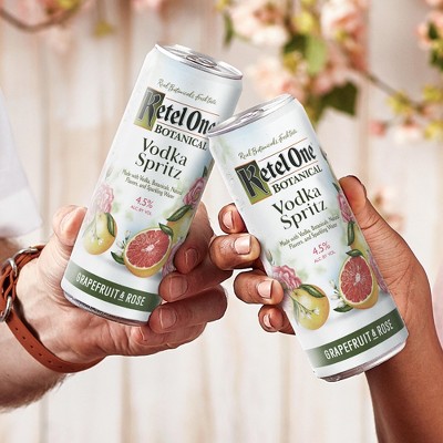 Ketel One Botanical Grapefruit & Rose Vodka Spritz - 4pk/355ml Cans