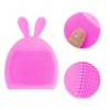 Unique Bargains Silicone Facial Cleansing Brush 3.35"x2.56"x0.63" 1 Pc - 3 of 4