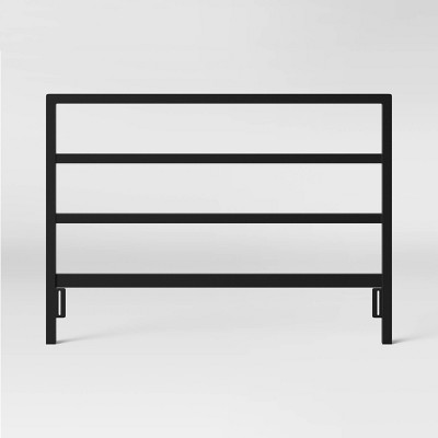 target black headboard