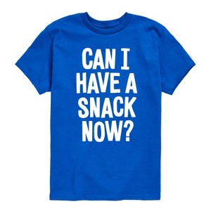 Boys' - Instant Message - Can I Have A Snack Now Short Sleeve Graphic T-Shirt - 1 of 4