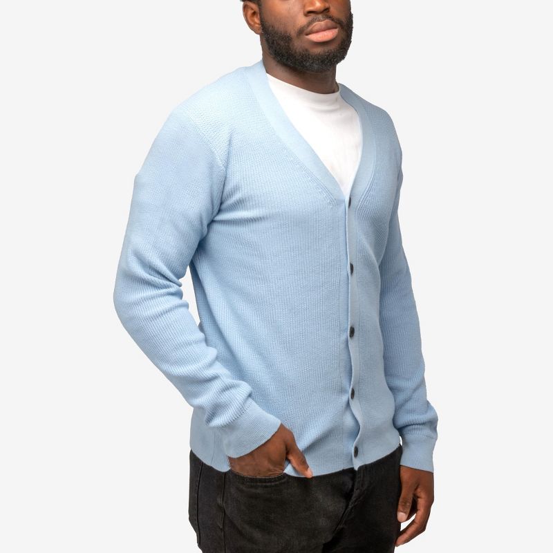 X RAY Men's Cotton Cardigan Sweater, 3 of 6