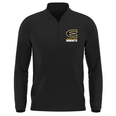 Men's Emporia State University Adult Active Sport 1/4 Zip Pullover Left Chest Logo