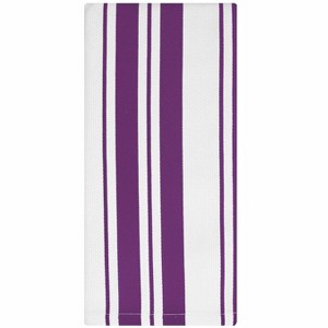 MU Kitchen Cotton Stripe Dish Cloth, 13 by 13-Inches, Set of 2 - 1 of 1