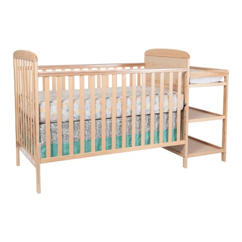 Baby cribs changing table attached online