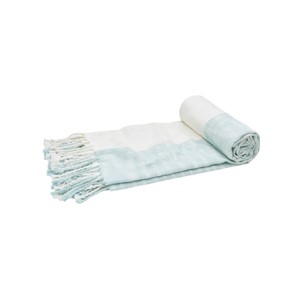 EY Essentials Eva Sea Glass 50" x 70" Throw Blanket - 1 of 3