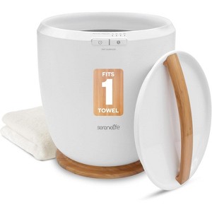 SereneLife Counter Towel Warmer Bucket - 1 of 4