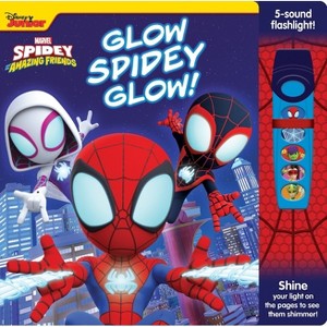 Disney Junior Marvel Spidey and His Amazing Friends: Glow Spidey Glow! Sound Book - by  Pi Kids (Mixed Media Product) - 1 of 1