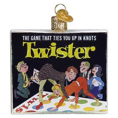 Old World Christmas 3.0 Inch Twister Floor Mat Game Tree Ornaments