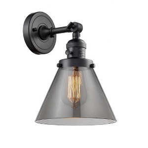 Cone - 1 Light Wall Sconce In Industrial Style-10 Inches Tall and 8 Inches Wide - 1 of 1