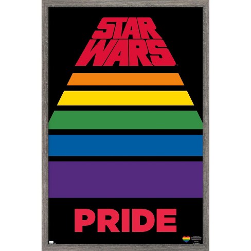 Trends International Star Wars: Saga - Scroll Pride Framed Wall Poster Prints - image 1 of 4