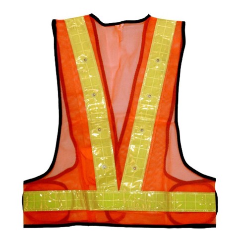 Reflective Vest Night Running Gear High Visibility Safety Vest w/LED
