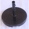 48.5lbs Granite Round Outdoor Patio Market Umbrella Base Black - Threshold™ - 3 of 4