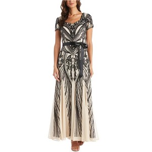 R & M Richards Womens Embellished Gown Dress - 1 of 1