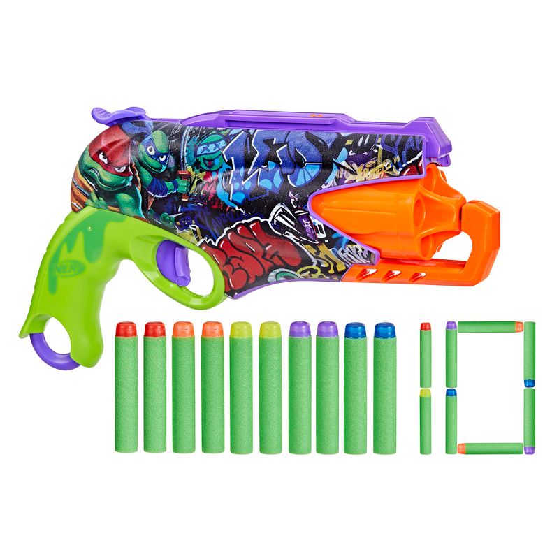 Nickelodeon NERF Ink TMNT Blaster, 2 of 6