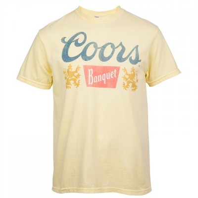 Mens Coors Banquet Vintage Logo Comfort Color T-Shirt