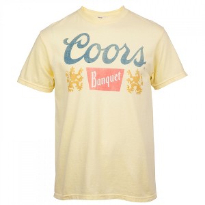 Mens Coors Banquet Vintage Logo Comfort Color T-Shirt - 1 of 3