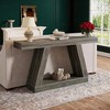 KTMBDW 55 Inches Long Console Table for Entryway, Sofa Table Behind Couch, Wooden Entry Table Foyer Hallway Table for Living Room - 3 of 4