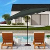 Zimmerman 6.5 X 10 Ft Rectangle Market Umbrella - PAT8300 - Safavieh - 2 of 4