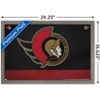 Trends International NHL Ottawa Senators - Logo 20 Framed Wall Poster Prints - 3 of 4
