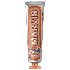 Marvis Toothpaste (Ginger Mint) - 4.5 oz FULL SIZE | Tooth paste w/ mint to create a subtly spicy effect | Removes teeth plaque and tartar - 1 of 4