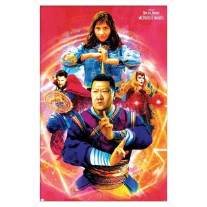 Trends International Marvel Doctor Strange in the Multiverse of Madness - Ensemble Framed Wall Poster Prints - 1 of 4