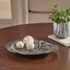 Jewelry Dish Cosmetics Organizer, Decorative Leaf Shape Wave Plate, Clutter Serving Platter Small Storage Tray, Kitchen Dining Table - 3 of 4