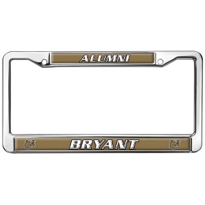 Bryant University Alumni Logo Full Size Standard License Plate Metal Frame - 1 of 4