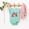 The Juniper Shop Valentine Kittens Baby Flutter Sleeve Bodysuit - 2 of 3