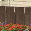 Suncast FSW4423 Backyard and Patio Screen Fence, Java (2 Pack) - 2 of 3