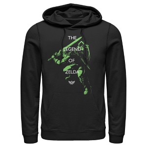Men's Nintendo The Legend of Zelda Lives Pull Over Hoodie - 1 of 3