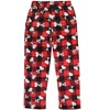 Peanuts Snoopy Men's AOP Character Toss Fleece Pajama Pant Lounge Sleep - 3 of 4