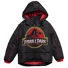 Jurassic Park Zip Up Winter Coat Puffer Jacket Little Kid to Big Kid - 4 of 4