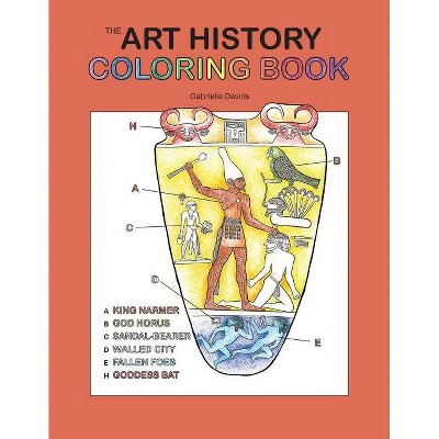 The Art History Coloring Book - (Coloring Concepts) by  Coloring Concepts Inc (Paperback)