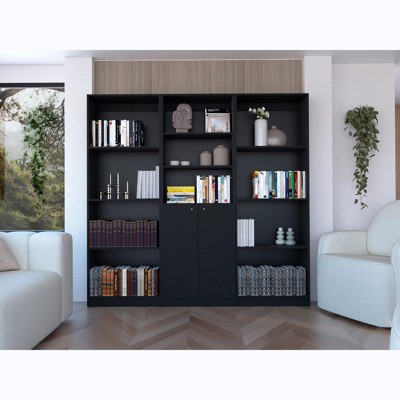 Xiyuyeu 3 Piece Bookcase Set 74