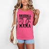 Simply Sage Market Women's Checkered Baseball Mama Garment Dyed Heavy Weight Tank - 2 of 2