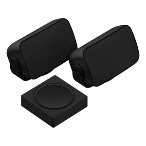 Sonos Outdoor Set with Amp and Outdoor Speakers (Black) - 1 of 4