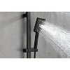 PAGED Hand Held Shower Head Modern Rain Shower Head with 28-Inch Slide Bar and 59-Inch Hose for Bathroom - 3 of 4