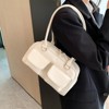BEAFUP Y2K Shoulder Bag for Women, Small Purse, Trendy Retro Women's Shoulder Handbags Purses with Multiple Pockets, Zipper Closure - 4 of 4
