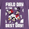 Girls' - Disney - Field Day Best Day Fitted Short Sleeve Graphic T-Shirt - 2 of 4