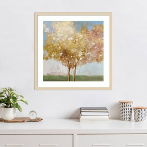 Amanti Art Autumn Trees by Allison Pearce Framed Wall Art Print - 1 of 4