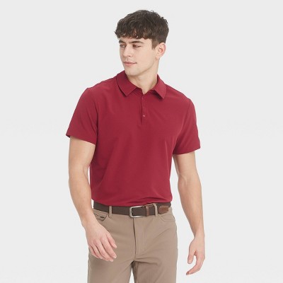Men's Stretch Woven Polo Shirt - All in Motion™