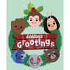 Girl's Guardians of the Galaxy Holiday Special Season's Grootings Cute Characters T-Shirt - 2 of 4